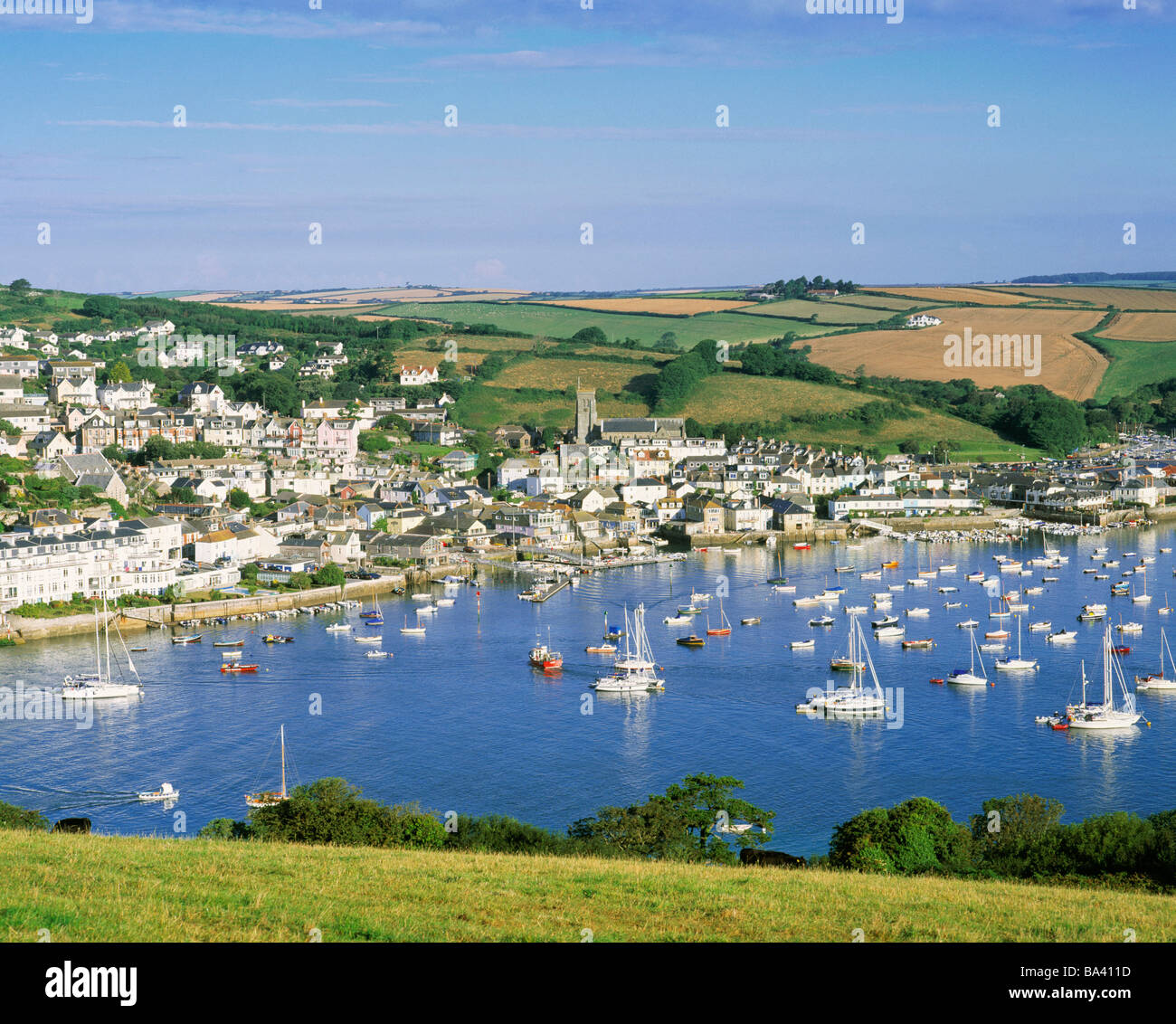 GB DEVON KINGSBRIDGE ESTUARY Stock Photo, Royalty Free Image