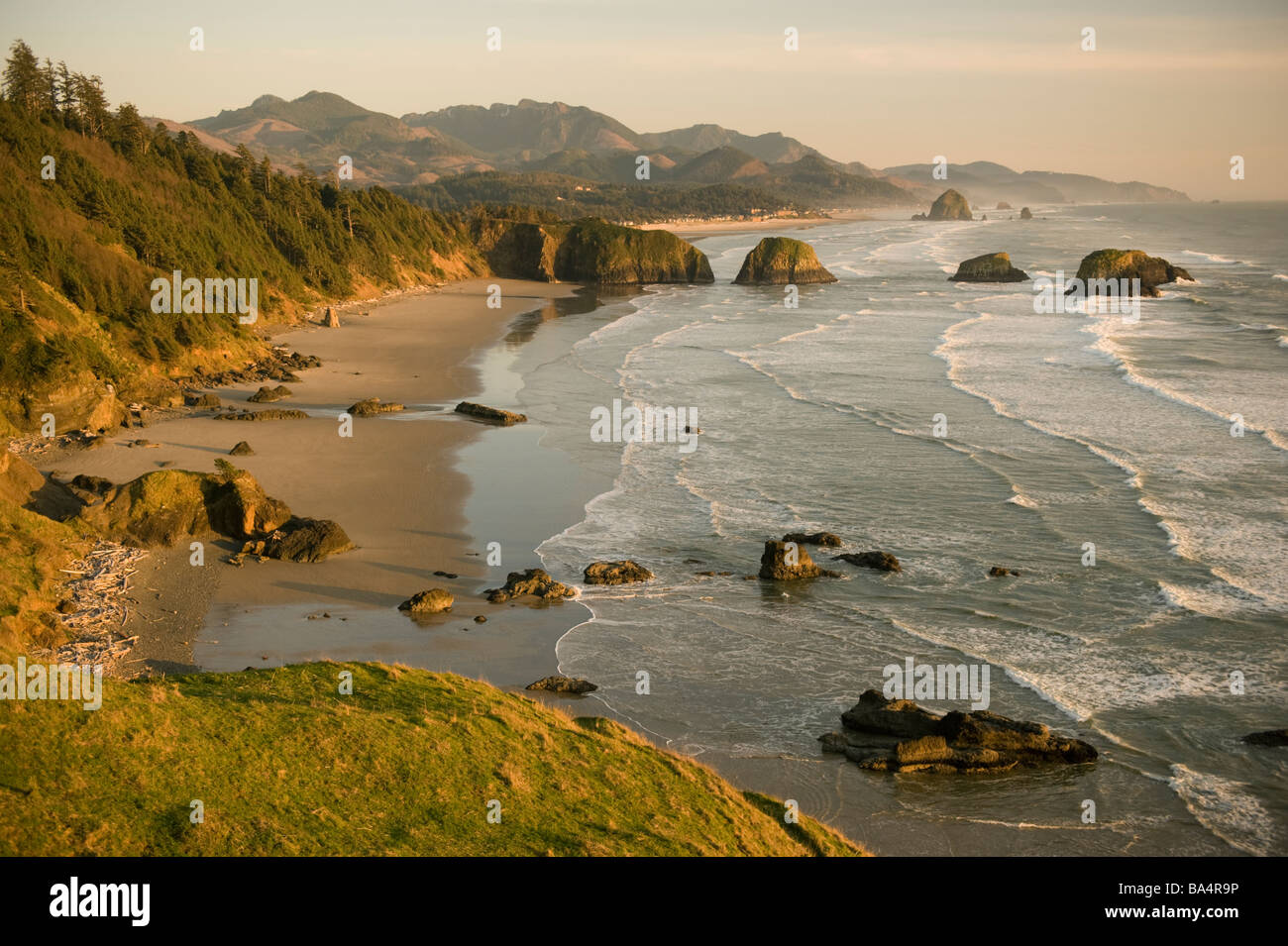 crescent beach ecola state park cannon beach in distance crescent beach ecola state park cannon beach in distance