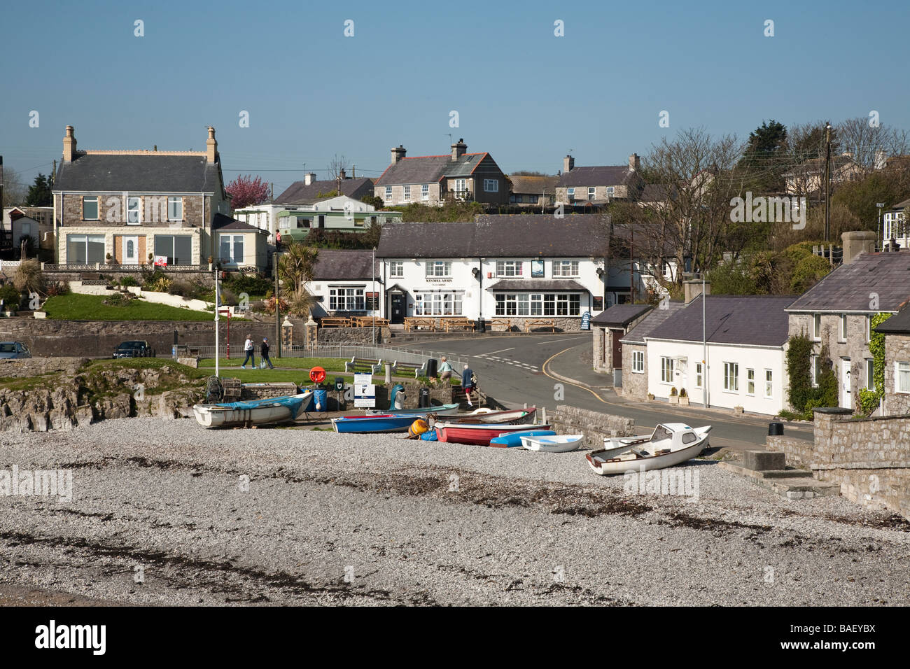 Moelfre, Anglesey, Wales, UK Stock Photo 23685758 Alamy