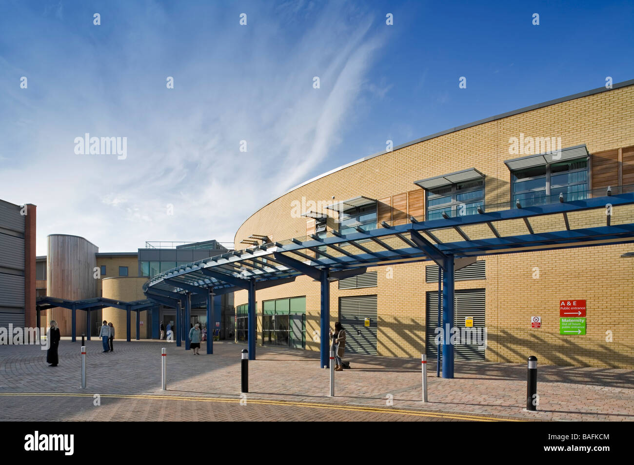 Romford Hospital, London, United Kingdom, Building Design Stock Photo