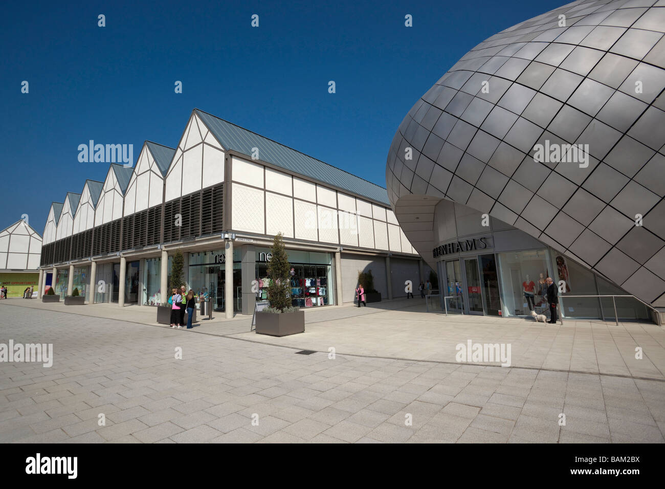 The Arc shopping centre in Bury St Edmunds, Suffolk, UK, completed in