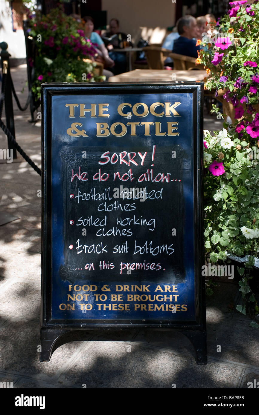 The Cock And Bottle Inn Pub Royal Square St Helier Stock Photo Alamy