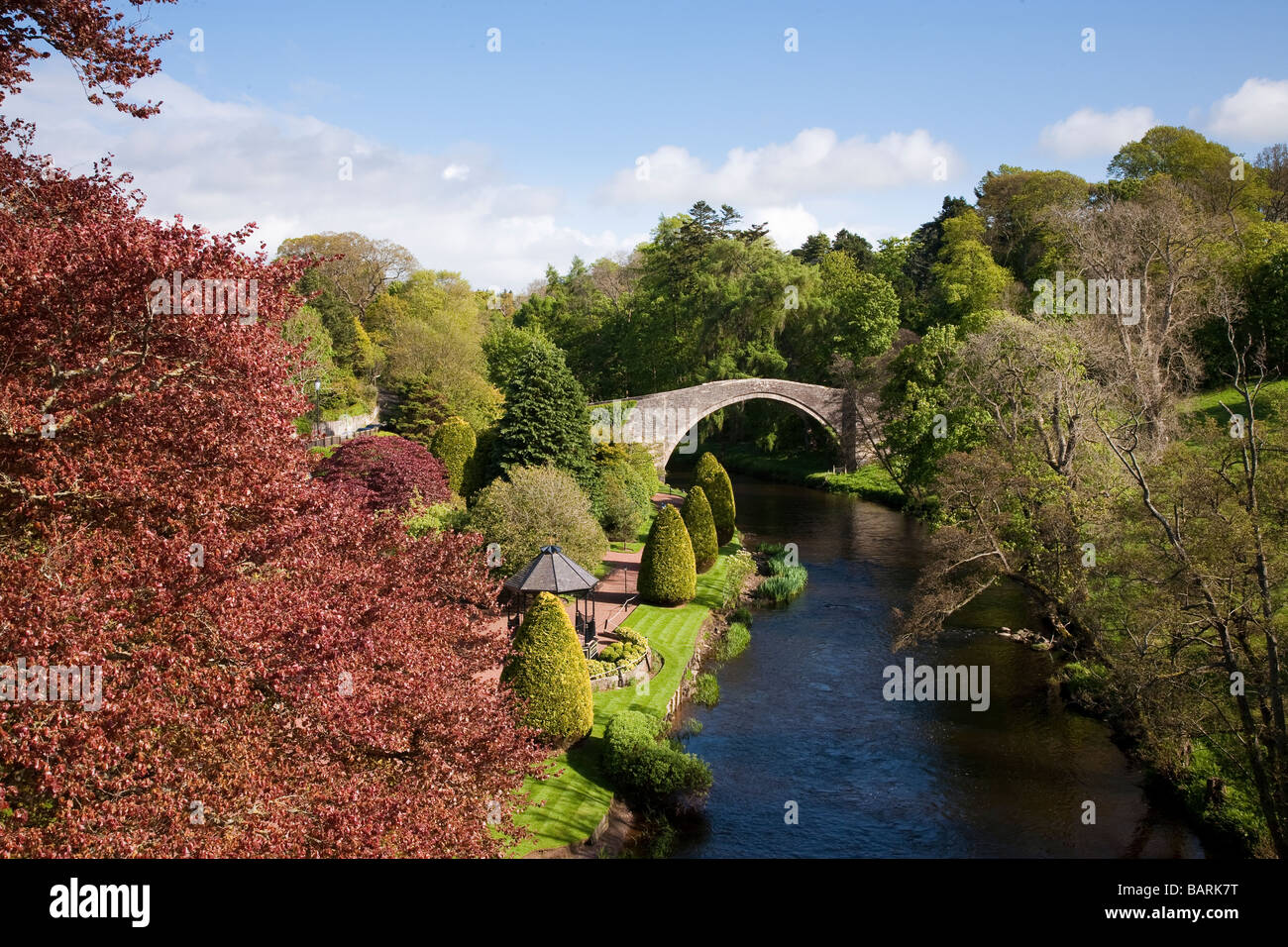 Brig O Doon, Alloway, Ayrshire, Scotland Stock Photo, Royalty Free