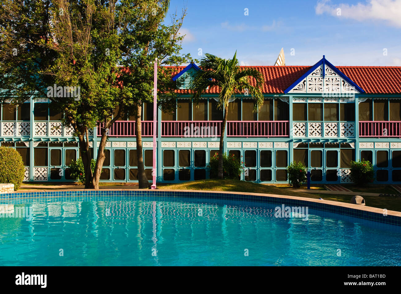 Divi Flamingo Beach Resort Bonaire Stock Photo, Royalty Free Image