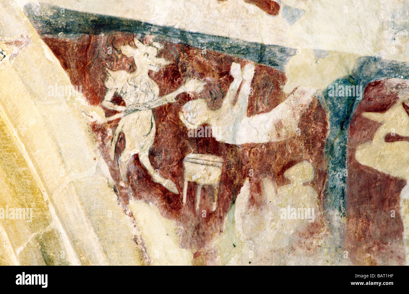 Medieval Wall Painting Cambridgeshire Medieval Wall Painting Cambridgeshire