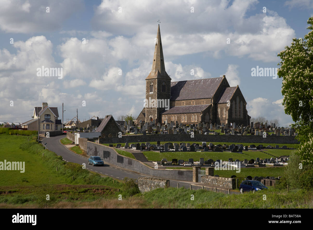 Drumcree parish church in Portadown northern Ireland Stock Photo
