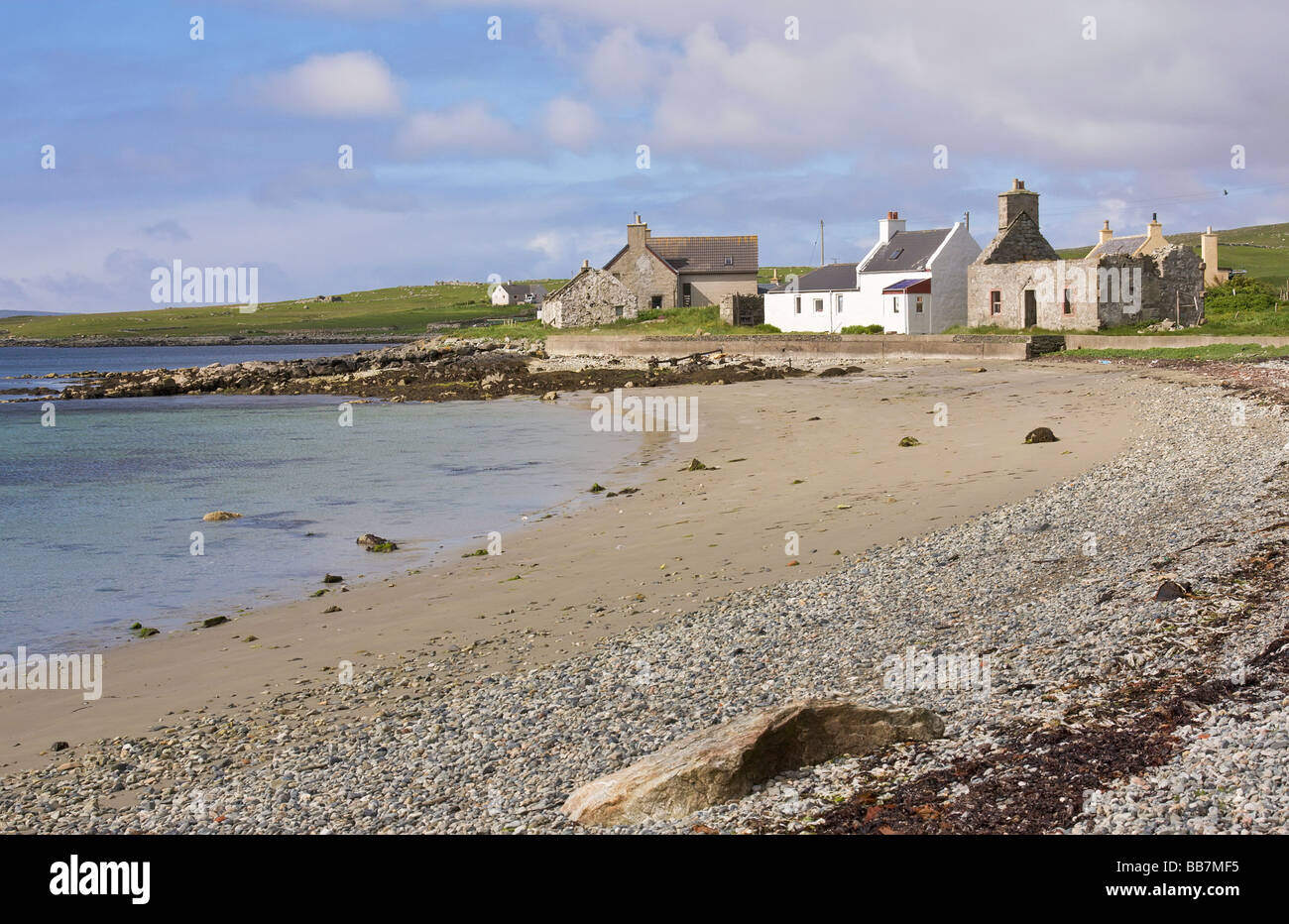 Uyeasound Unst Shetland UK Stock Photo, Royalty Free Image 24141353