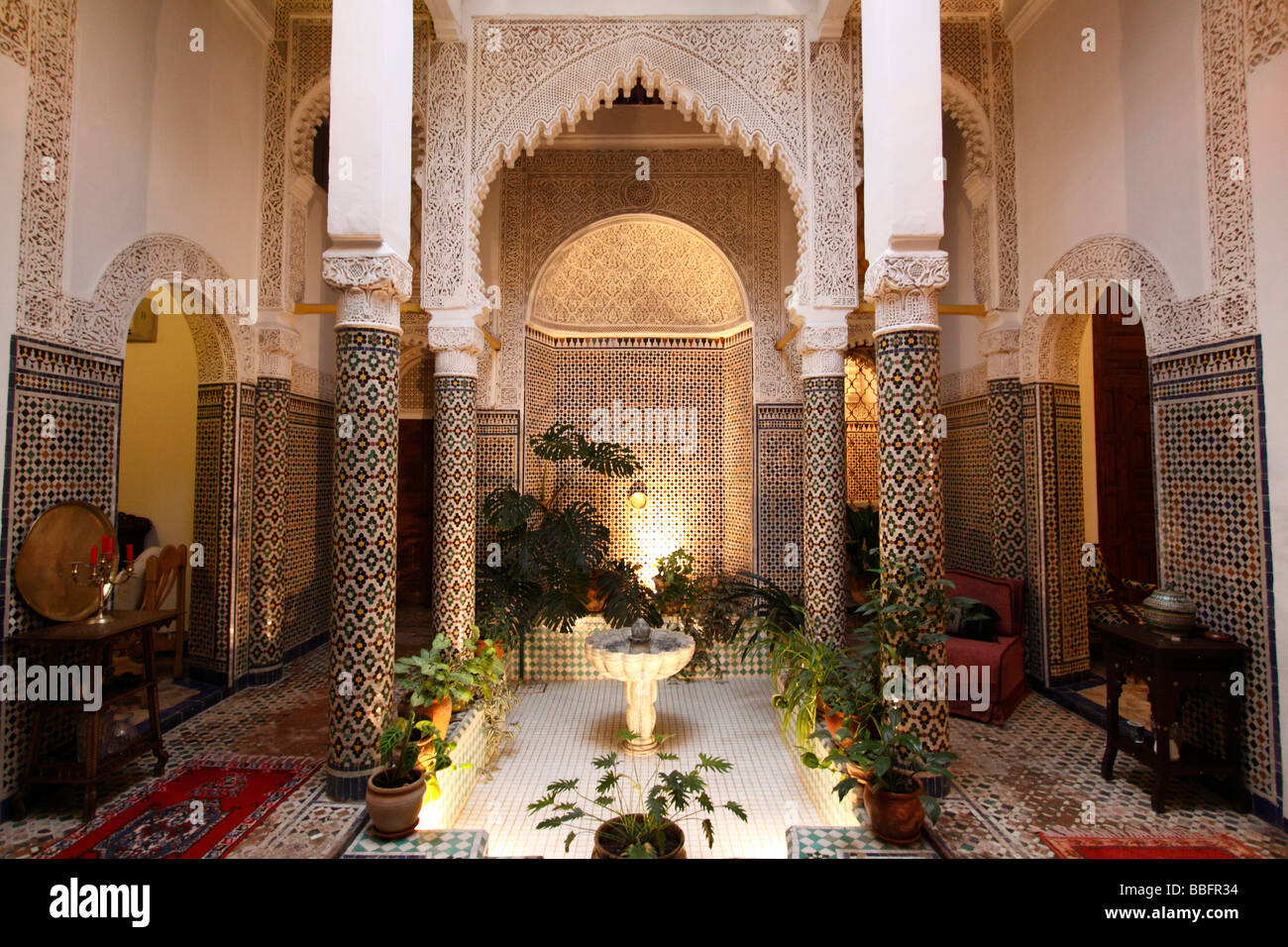Africa, North Africa, Morocco, Rabat, RabatSale, Riad Dar El Mouhit