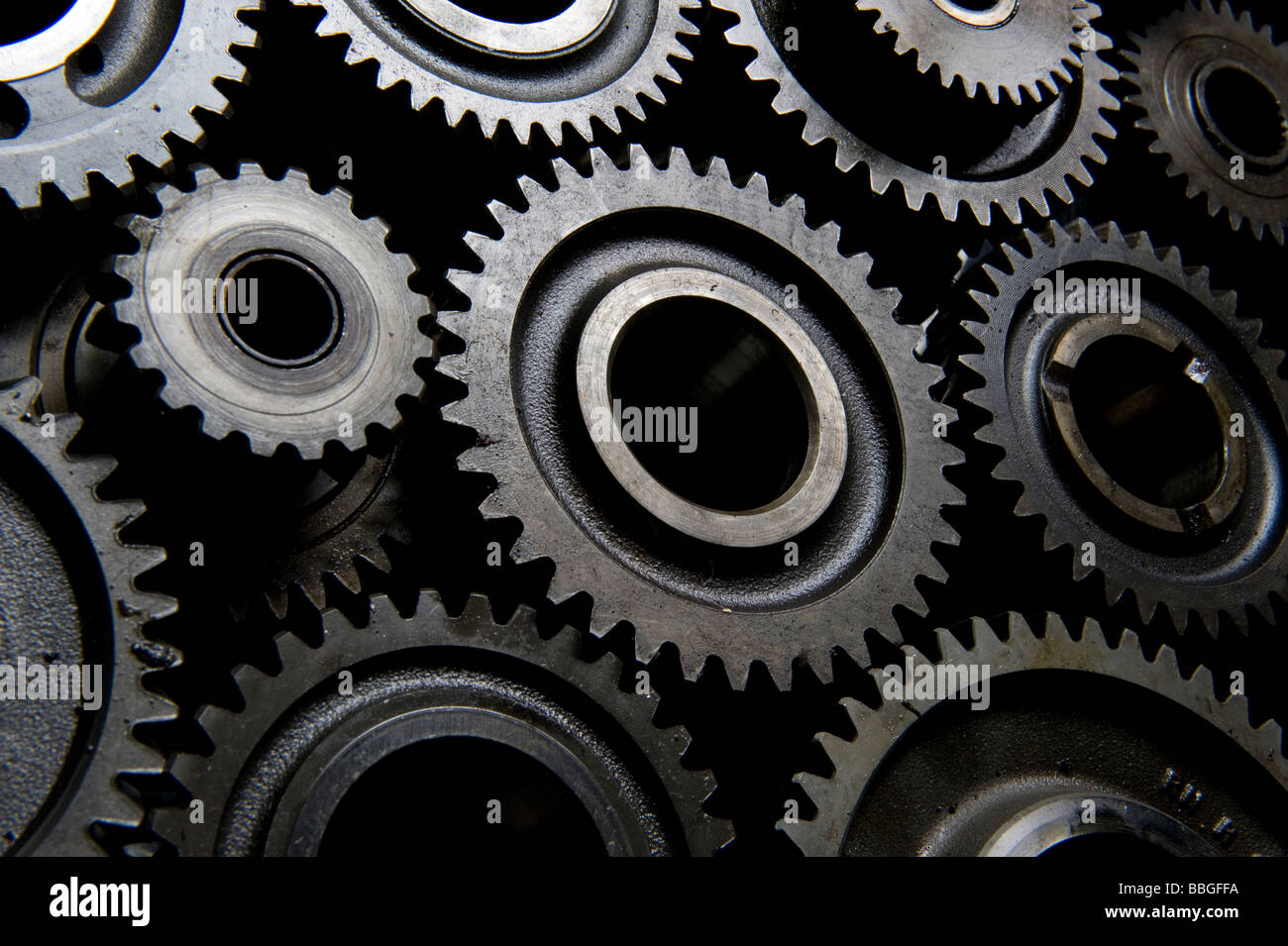 Interlocking gear cogs Stock Photo, Royalty Free Image 24335006 Alamy