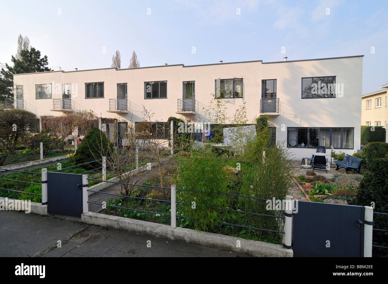 Weissenhofsiedlung Estate Stuttgart, five row homes Pankoweg 19 Stock
