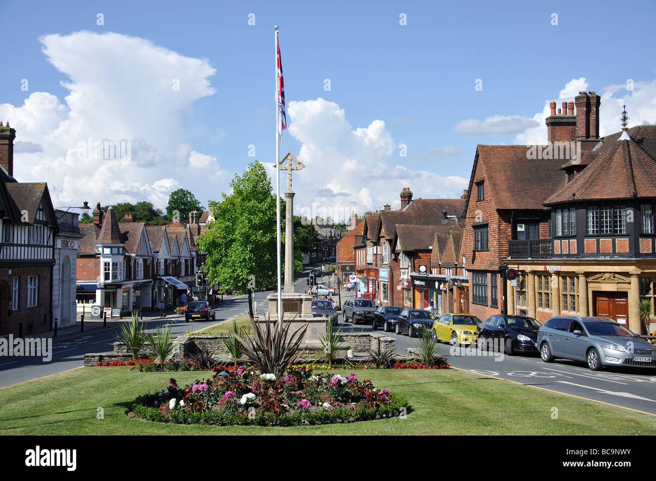 High Street, Haslemere, Surrey, England, United Kingdom Stock Photo
