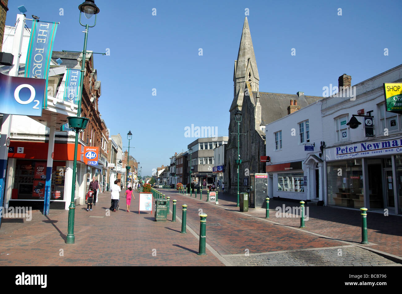 High Street, Sittingbourne, Kent, England, United Kingdom Stock Photo