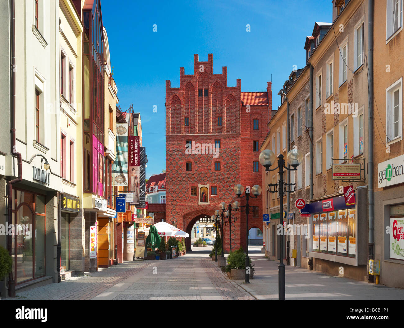 The Old Town in Olsztyn, Poland Stock Photo 24841657 Alamy