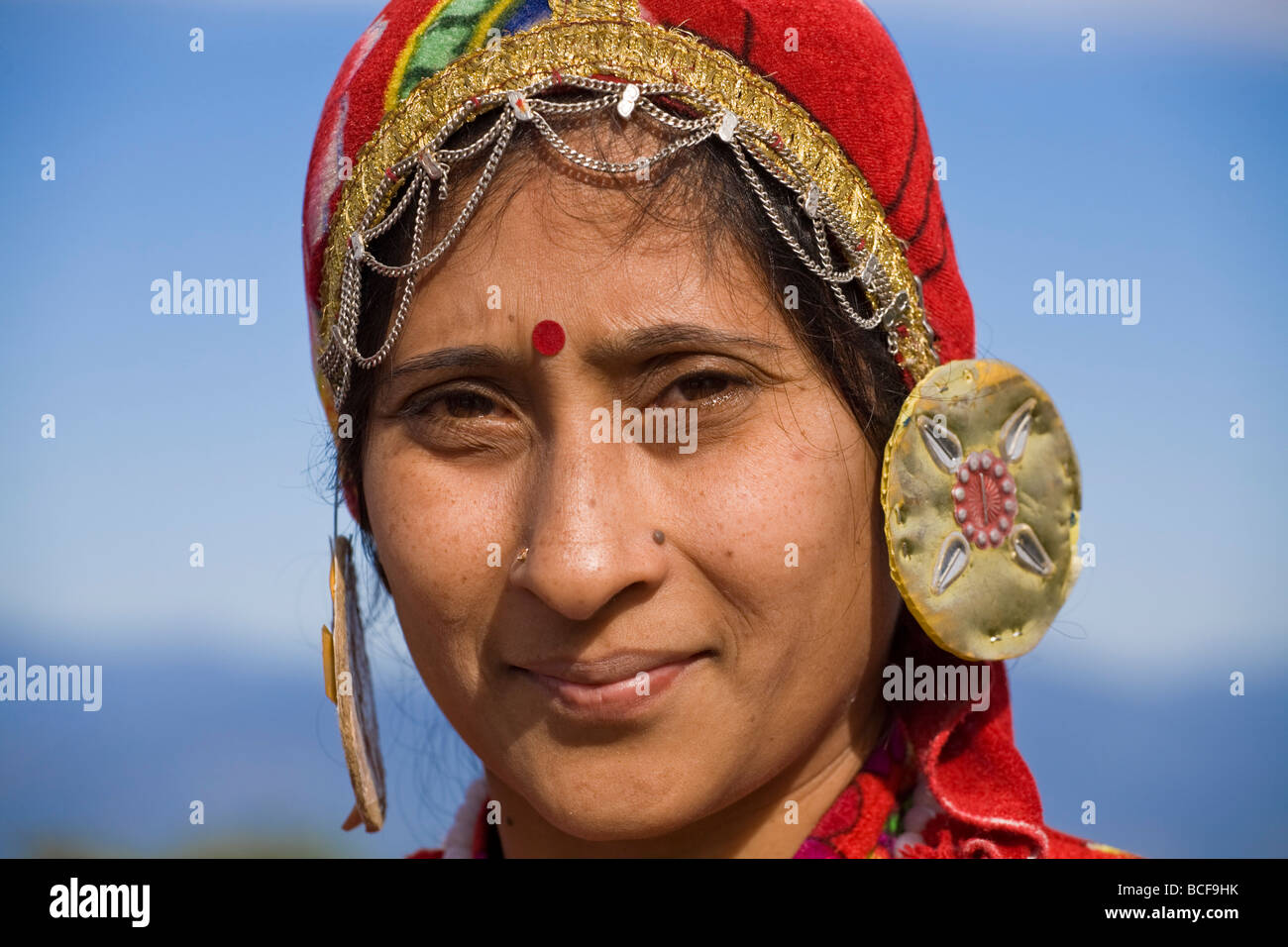 <b>India, West</b> Bengal, Darjeeling, Local woman Stock Photo - india-west-bengal-darjeeling-local-woman-BCF9HK