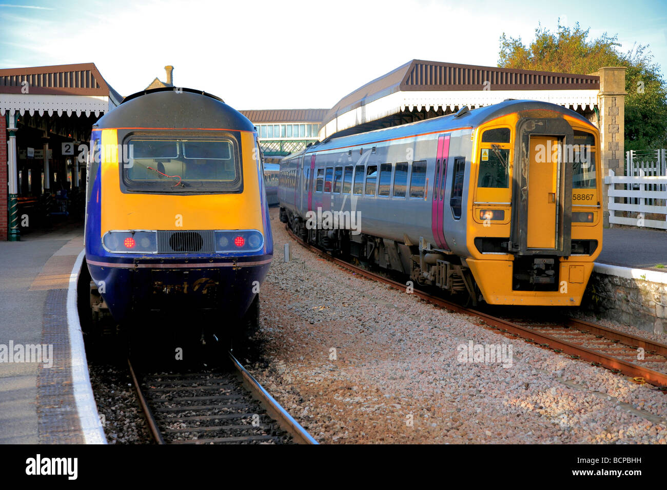 First Great Western Trains High Speed Diesel 43170 Hst And Alphaline