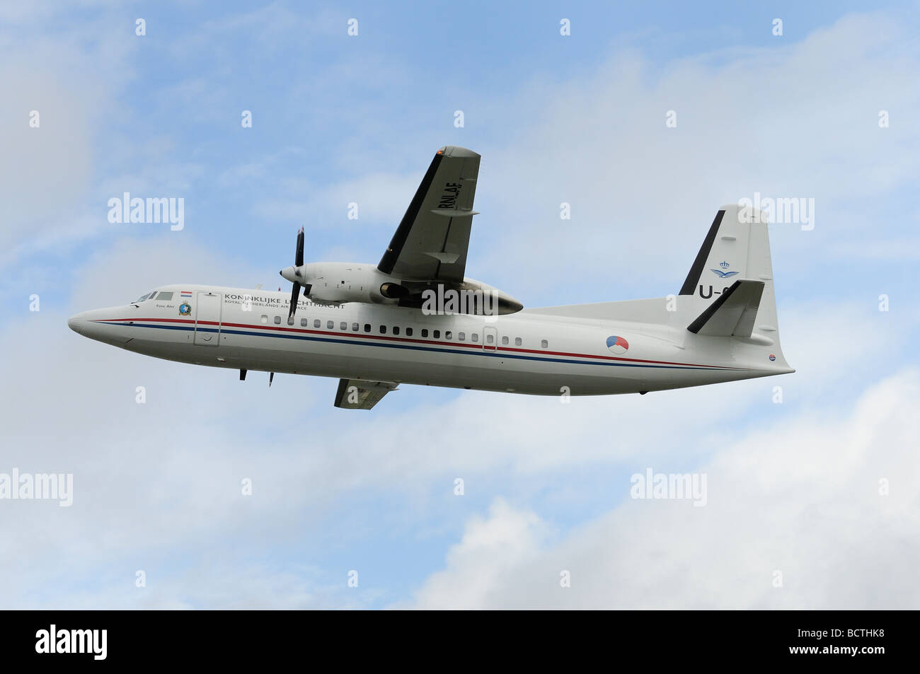 Royal Netherlands Air Force Fokker U Departs The Royal