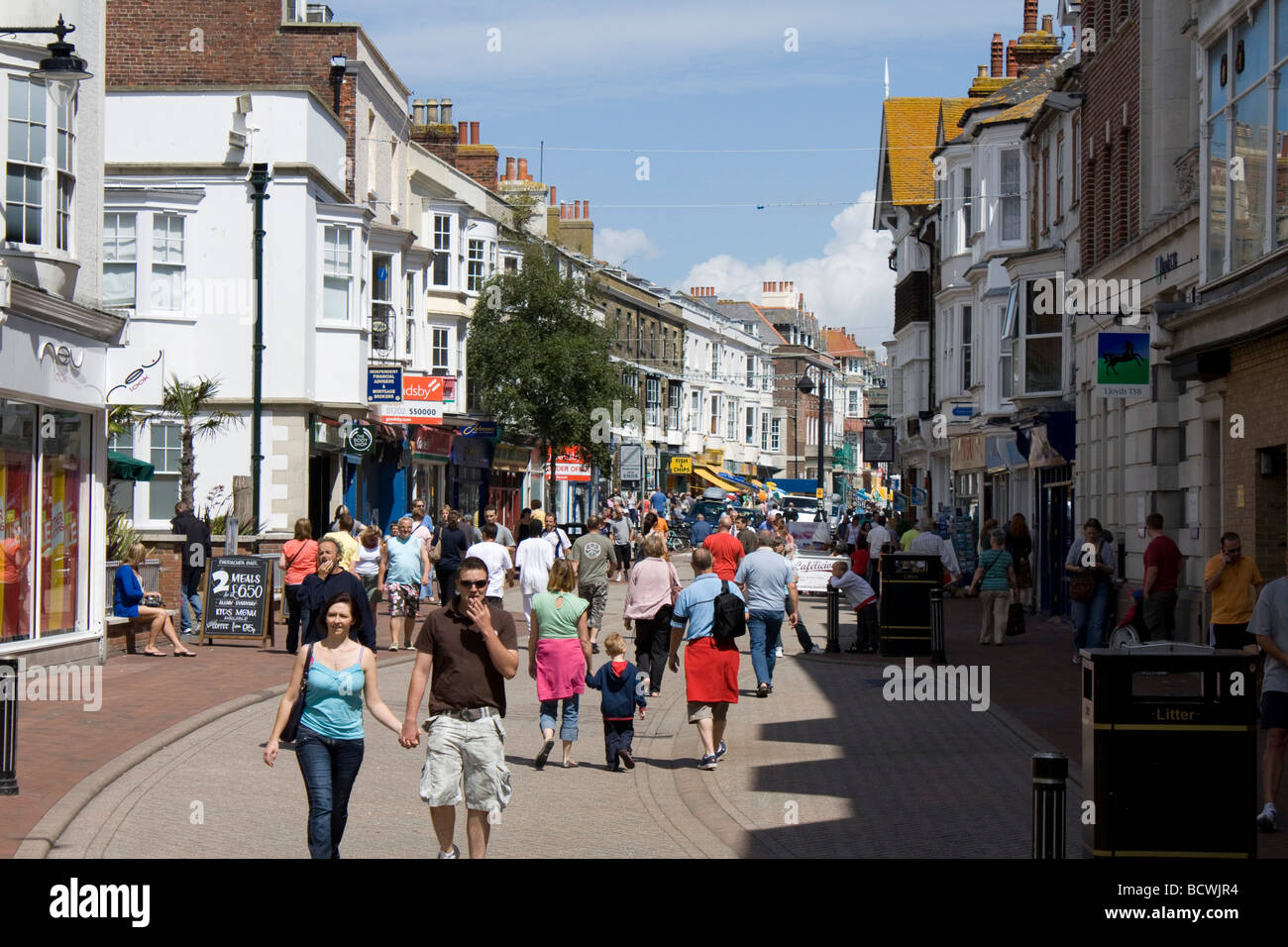 weymouth town centre dorset england uk gb Stock Photo 25149800 Alamy