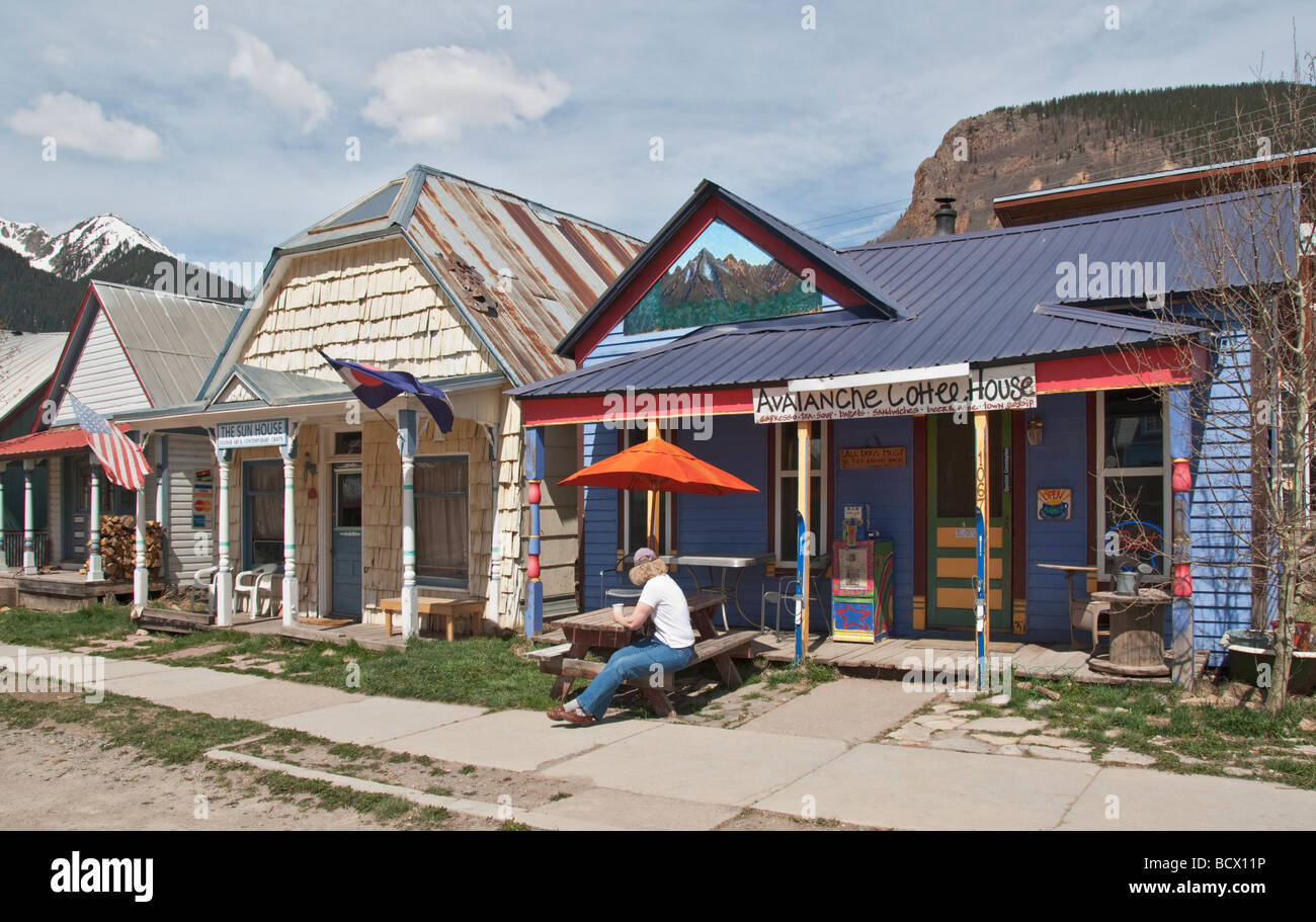 Colorado Silverton National Historic Landmark District coffee shop