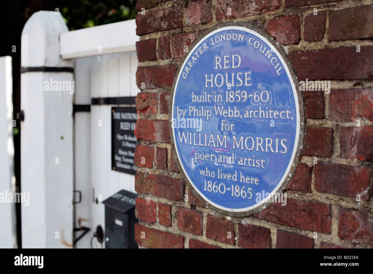 The Red House, Bexleyheath, London, UK. A National Trust property Stock