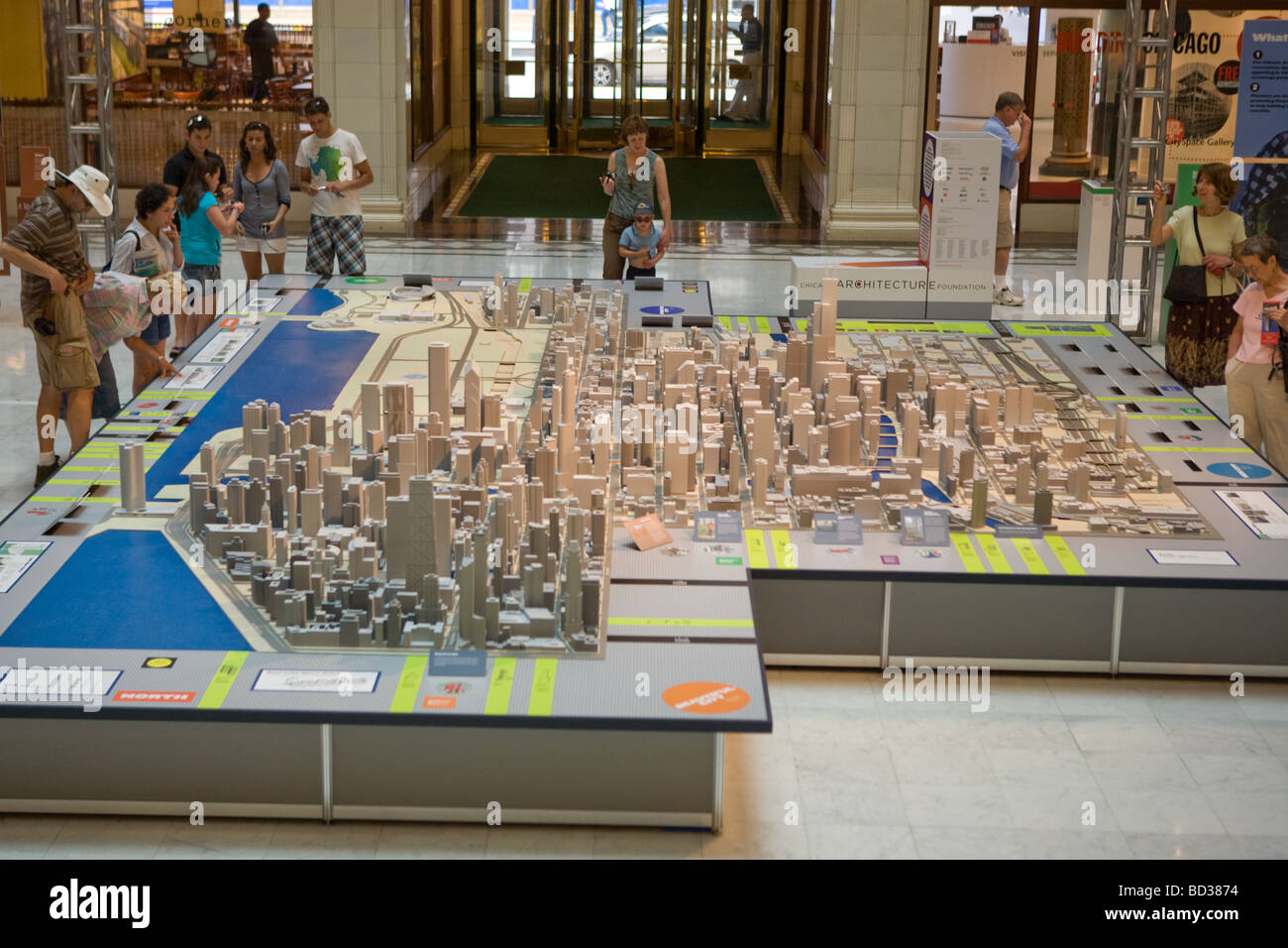 Chicago Architecture Foundation model city at chicago architecture foundation in chicago illinois Chicago Architecture Foundation model city at chicago architecture foundation in chicago illinois