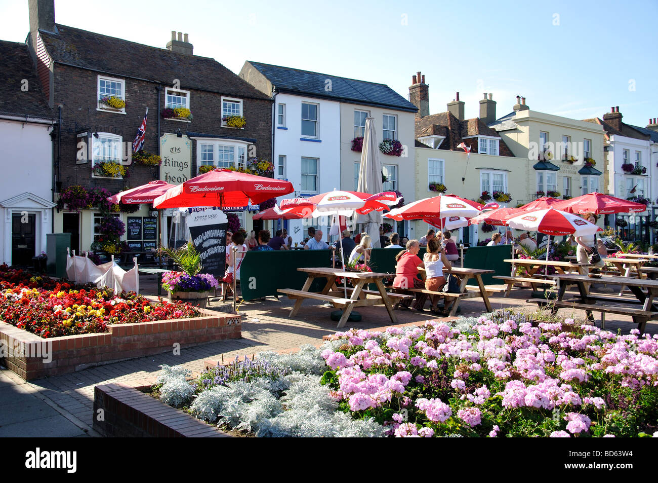 The King's Head Pub, Beach Street, Deal, Kent, England, United Stock