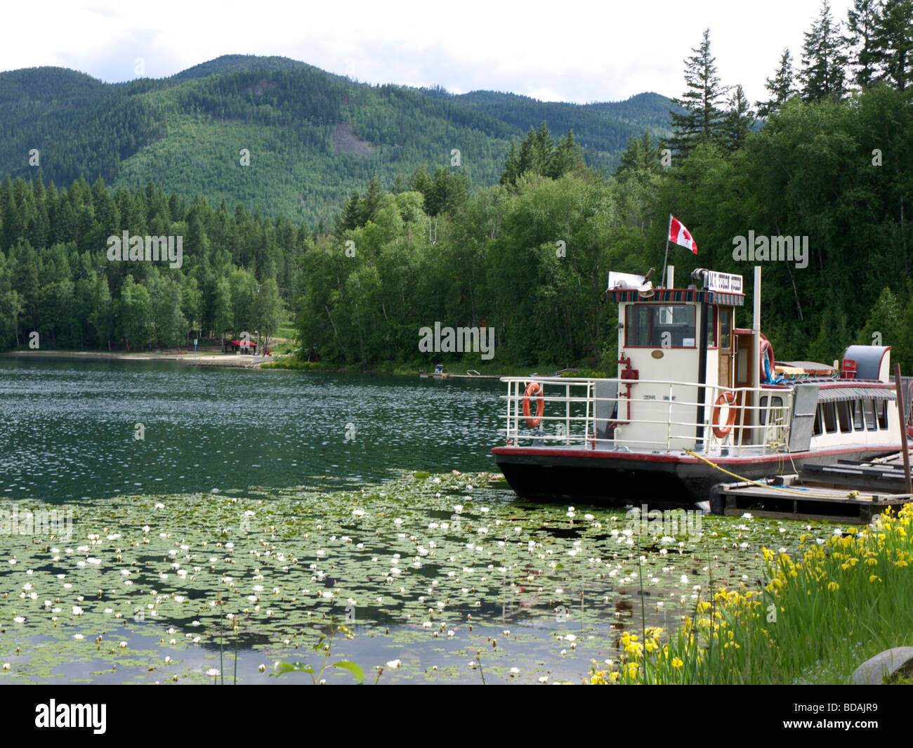 Dutch Lake, Clearwater, British Columbia, Canada Stock Photo, Royalty
