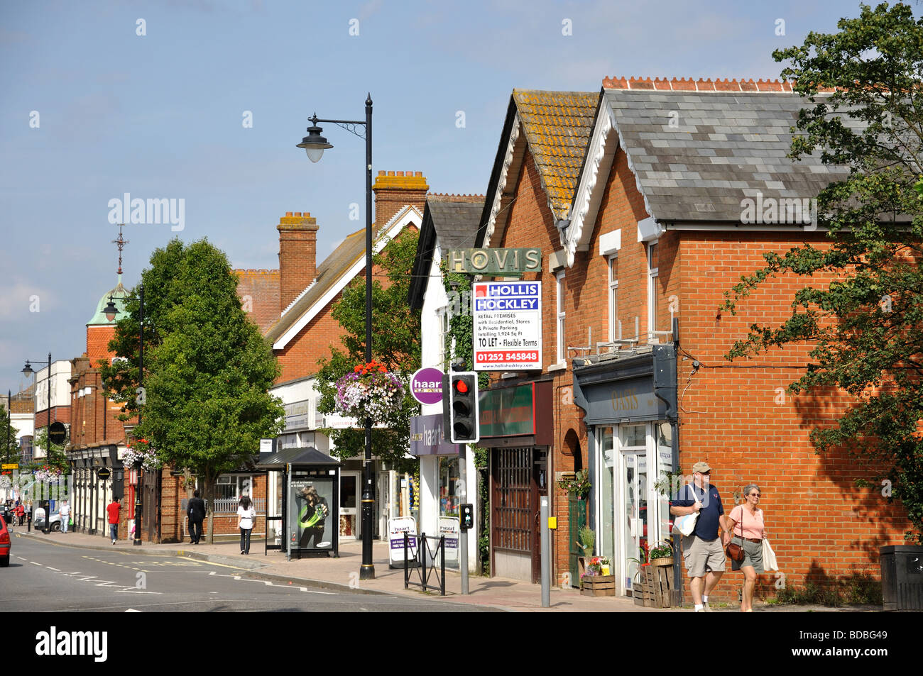 Town Centre, Fleet Road, Fleet, Hampshire, England, United Kingdom