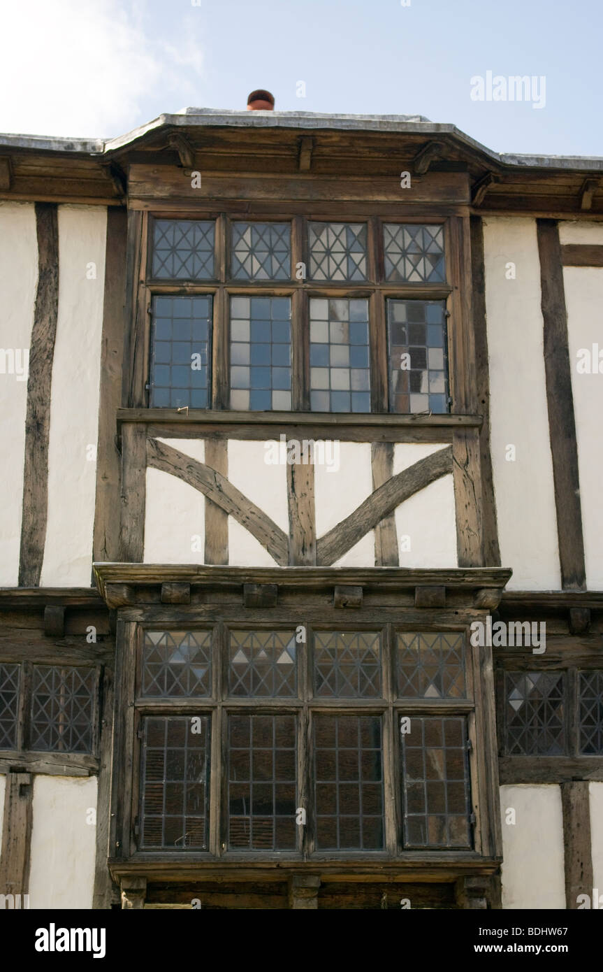 Tudor Windows tudor style timbered building with leaded windows and rows of Tudor Windows tudor style timbered building with leaded windows and rows of