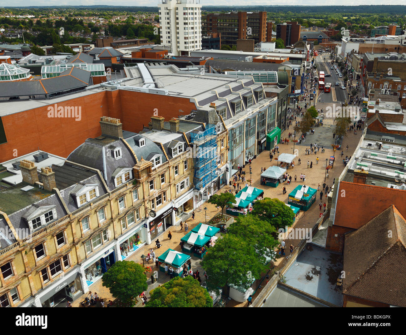 Bromley High Street, London, Kent, England, UK Stock Photo, Royalty
