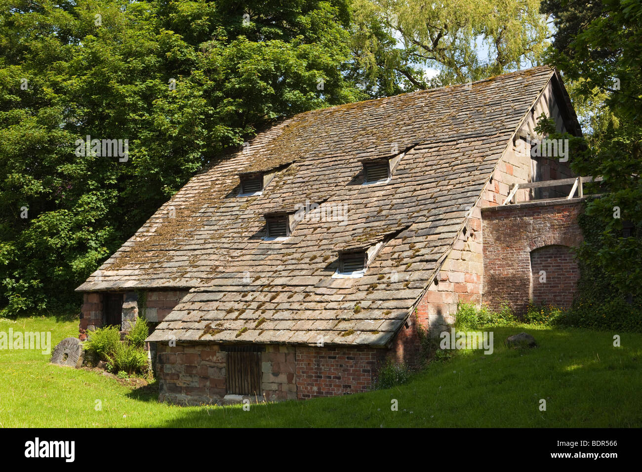 UK, England, Cheshire, Nether Alderley Mill Stock Photo, Royalty Free