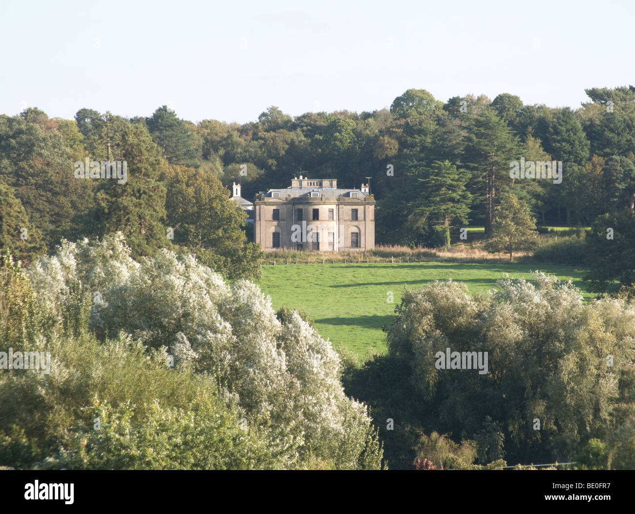 Pell Wall Hall, Market Drayton derelict neoclassical residence the