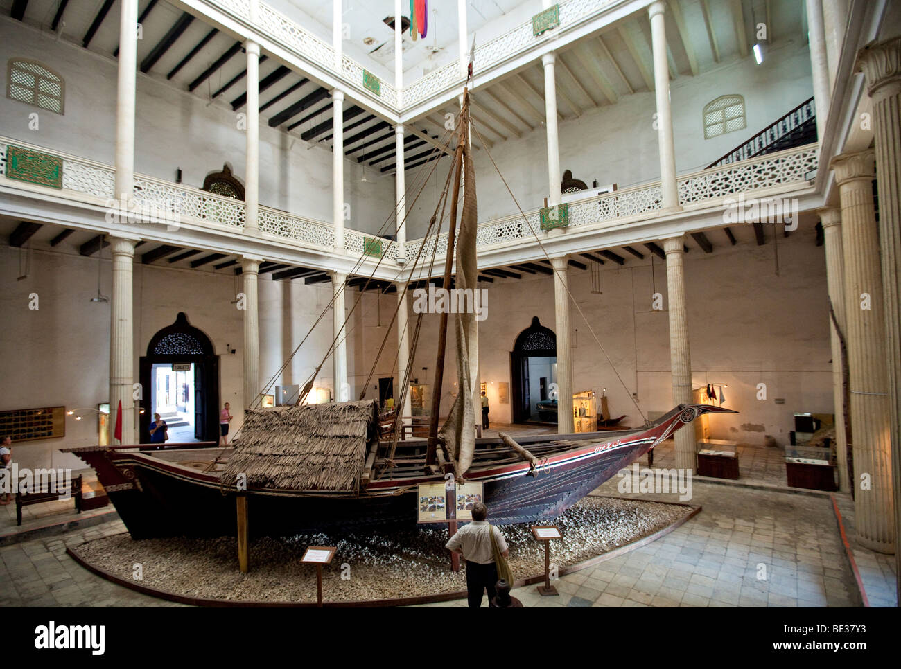 National Museum, House of Wonders, Stone Town, Zanzibar, Tanzania Stock