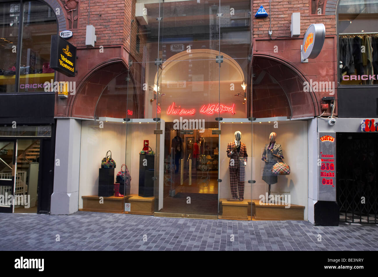 Vivienne Westwood shop in Liverpool UK Stock Photo, Royalty Free Image 25898543 Alamy