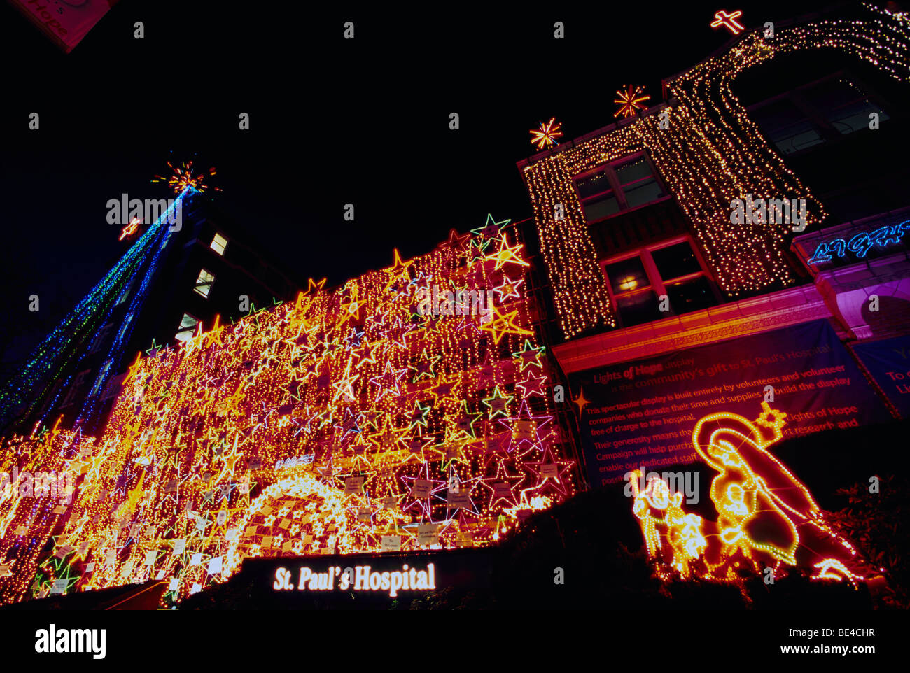 vancouver bc british columbia canada christmas lights vancouver bc british columbia canada christmas lights