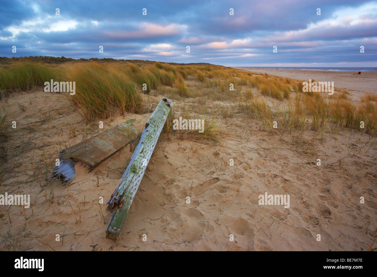 A winter morning at Winterton on Sea on the Norfolk Coast Stock Photo, Royalty Free Image A winter morning at Winterton on Sea on the Norfolk Coast Stock Photo, Royalty Free Image