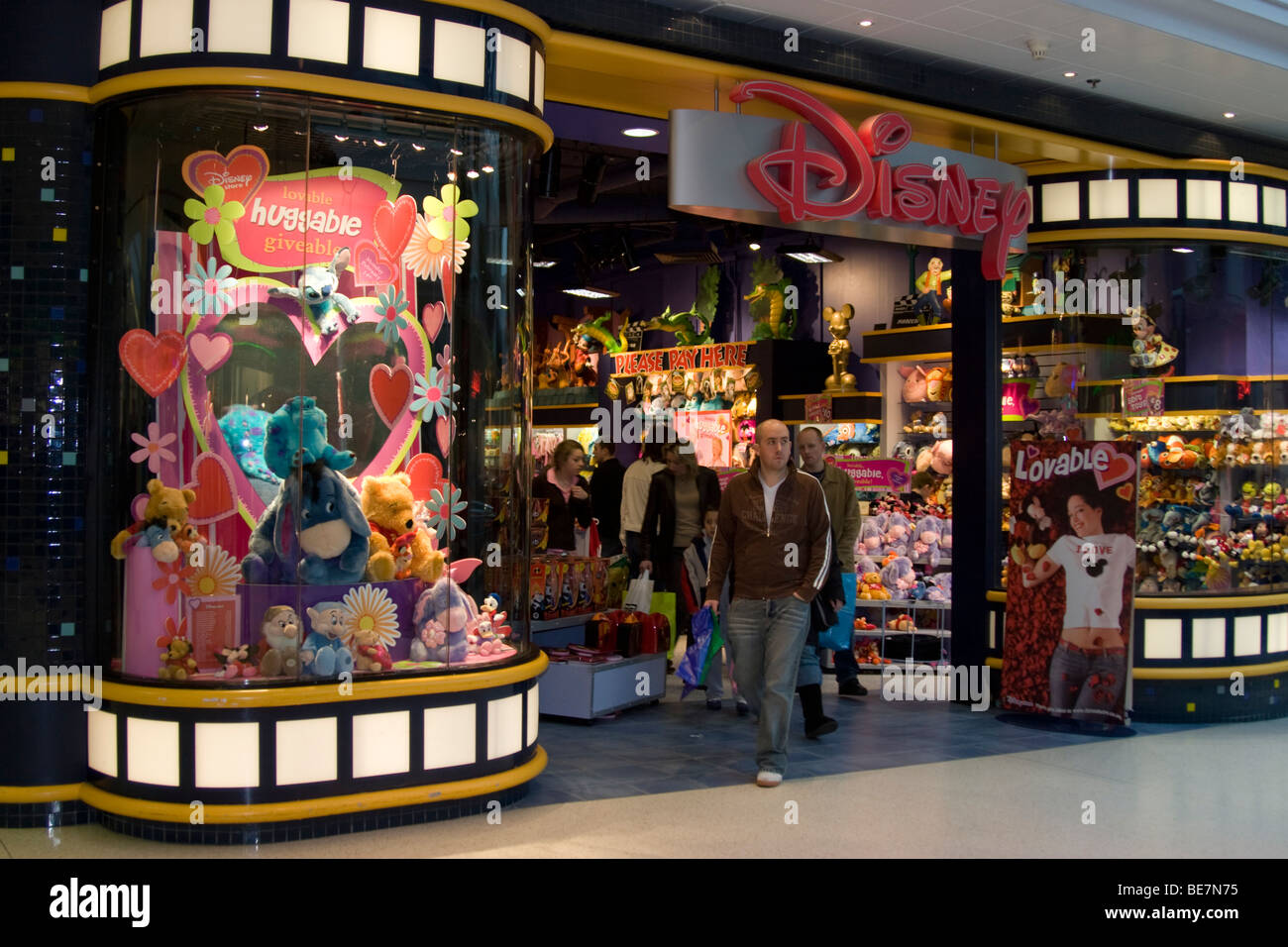 Disney Store Milton keynes Buckinghamshire Stock Photo