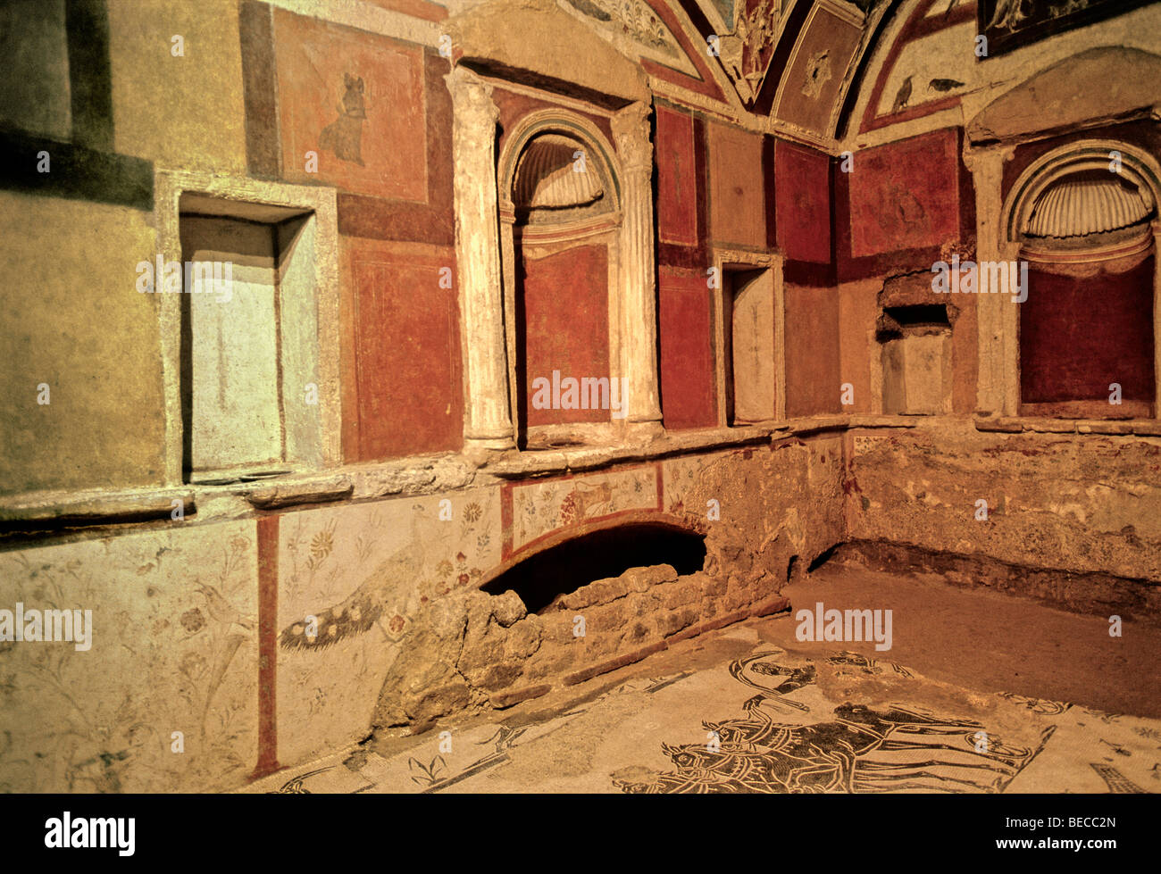 Mausoleo della Quadriga, constantine basilica, Old St. Peter's, St