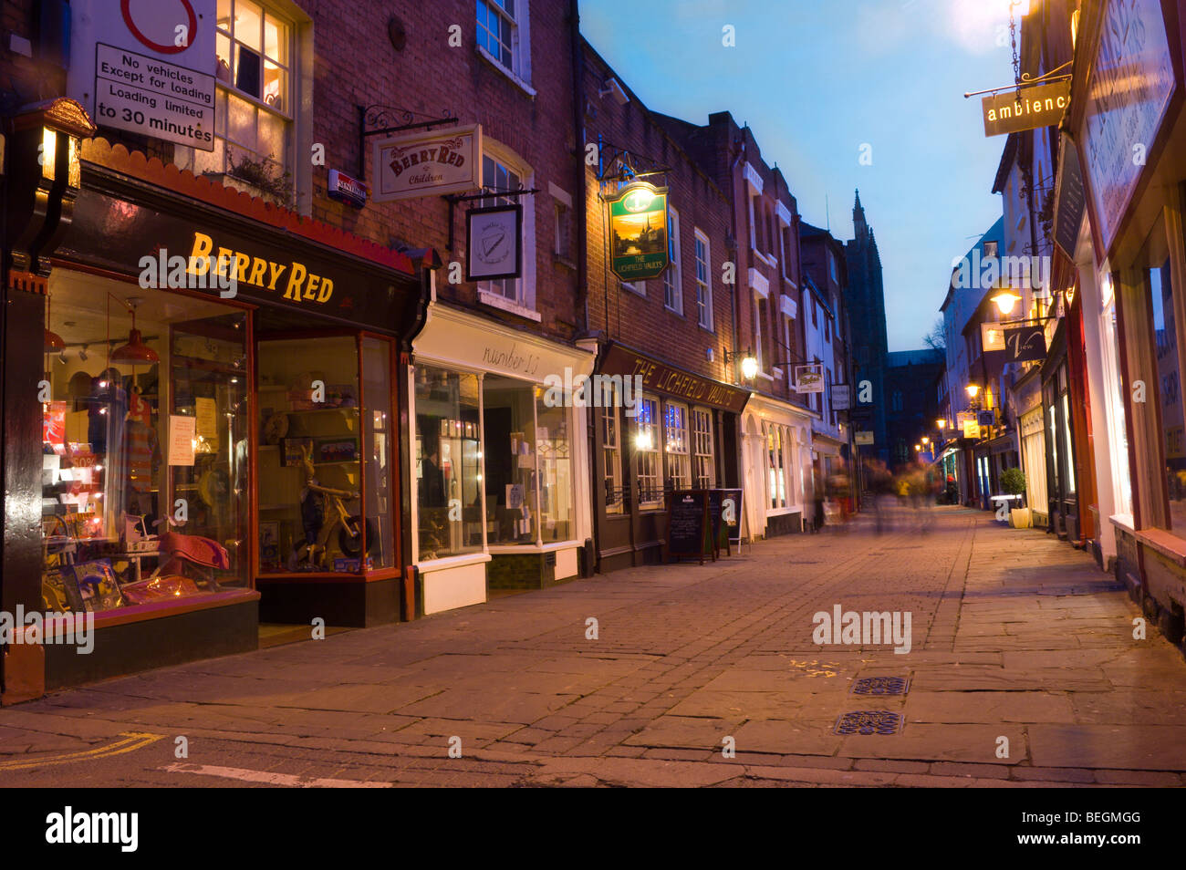 Church Street, Hereford, Herefordshire, England, United Kingdom Stock