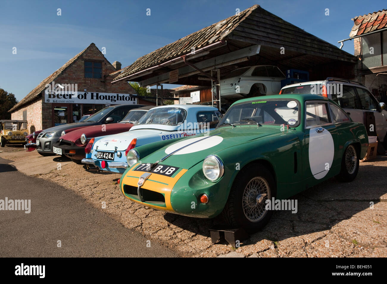 England, Cambridgeshire, Huntingdon, Houghton village, Beers MG Stock Photo, Royalty Free Image