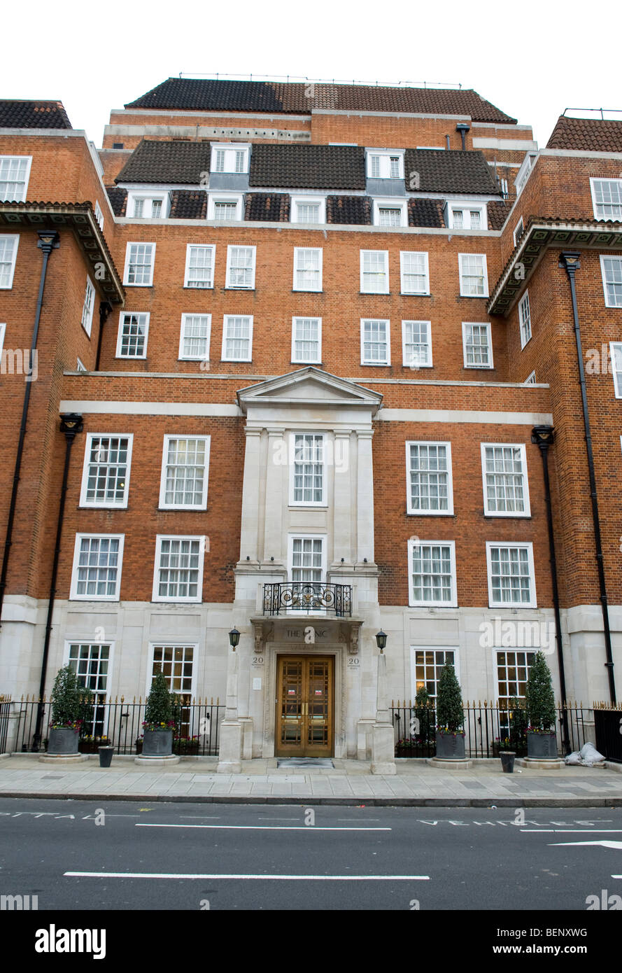 THE LONDON CLINIC, DEVONSHIRE PLACE, LONDON Stock Photo, Royalty Free