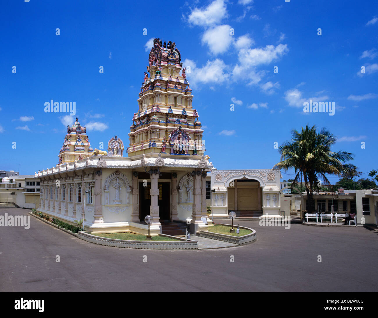 Kaliamen Tiruk Kovil Hindu Temple, The ornate Tamil Temple of Stock