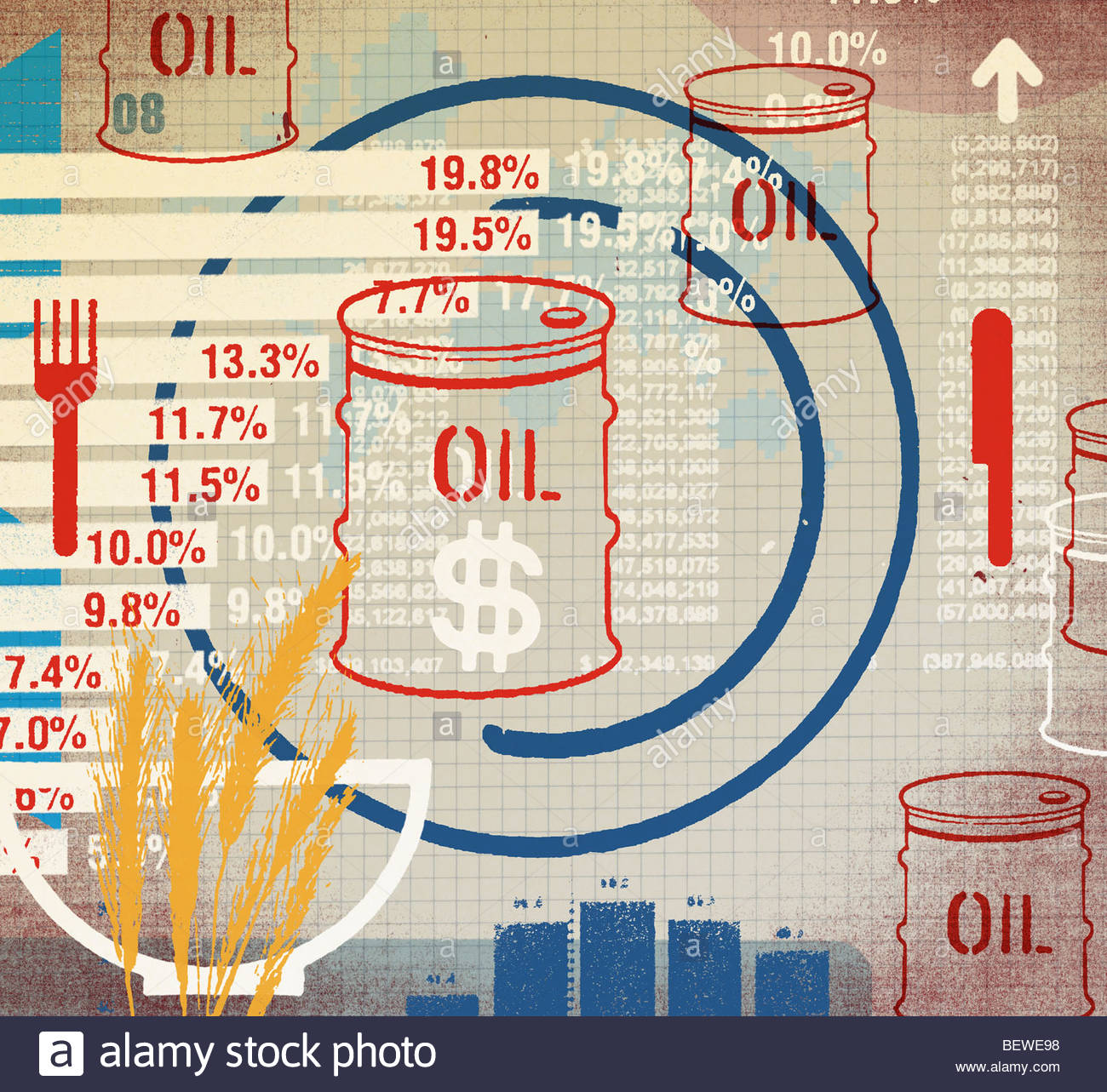 Oil commodity prices Stock Photo, Royalty Free Image 26375588 Alamy