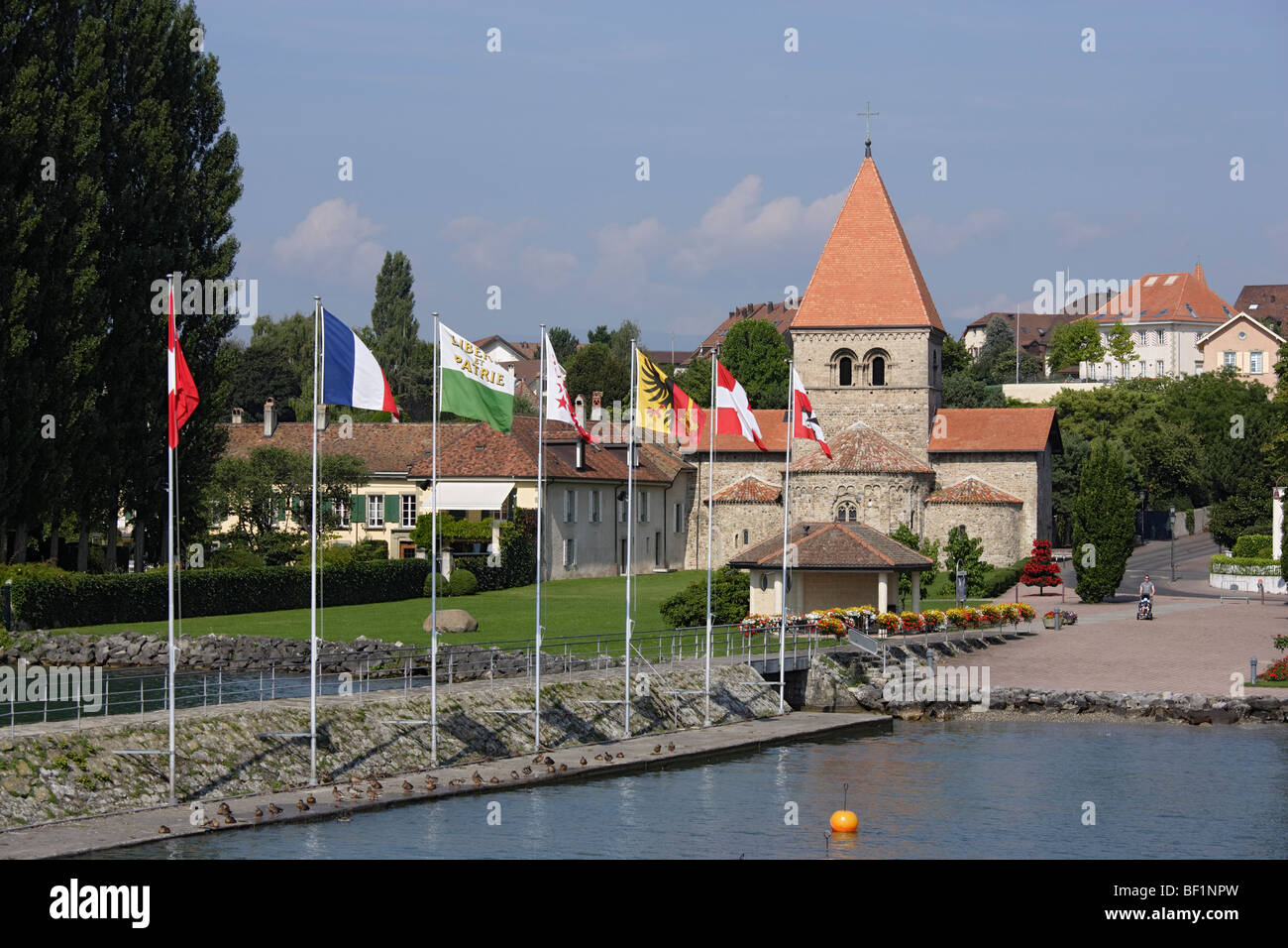 Conventual church, StSulpice, Lausanne, Canton of Vaud, Switzerland
