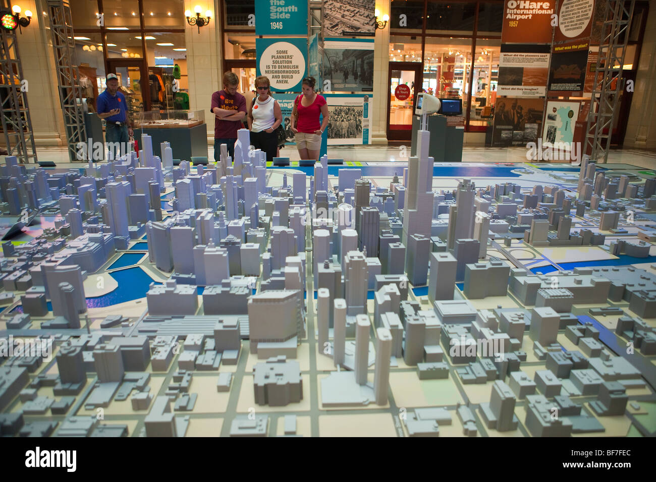 Chicago Architecture Foundation model city at chicago architecture foundation in chicago illinois Chicago Architecture Foundation model city at chicago architecture foundation in chicago illinois