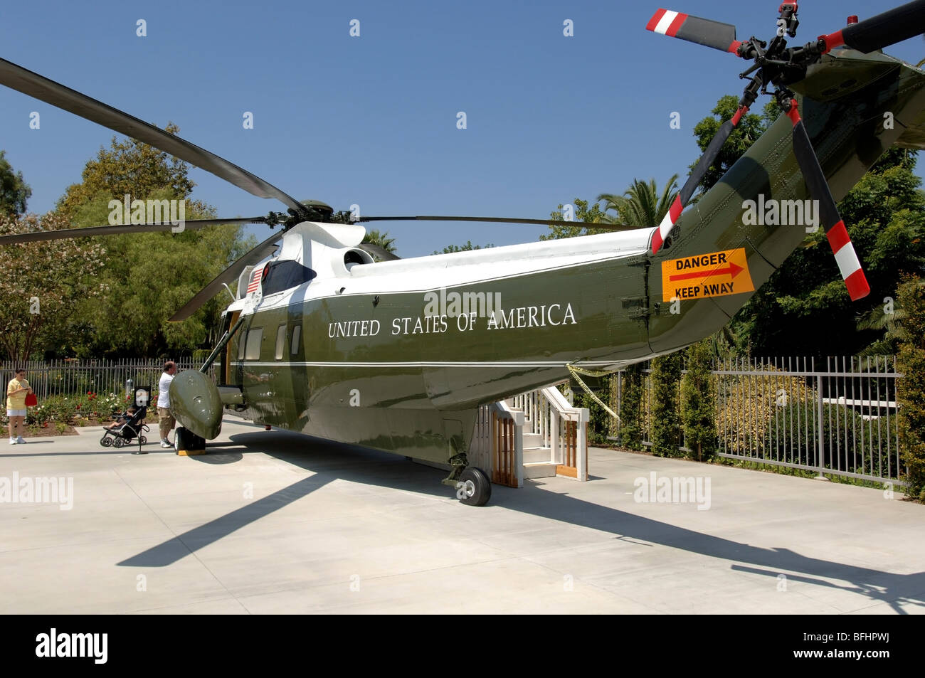 Marine One The presidential helicopter used by Richard Nixon, on Stock