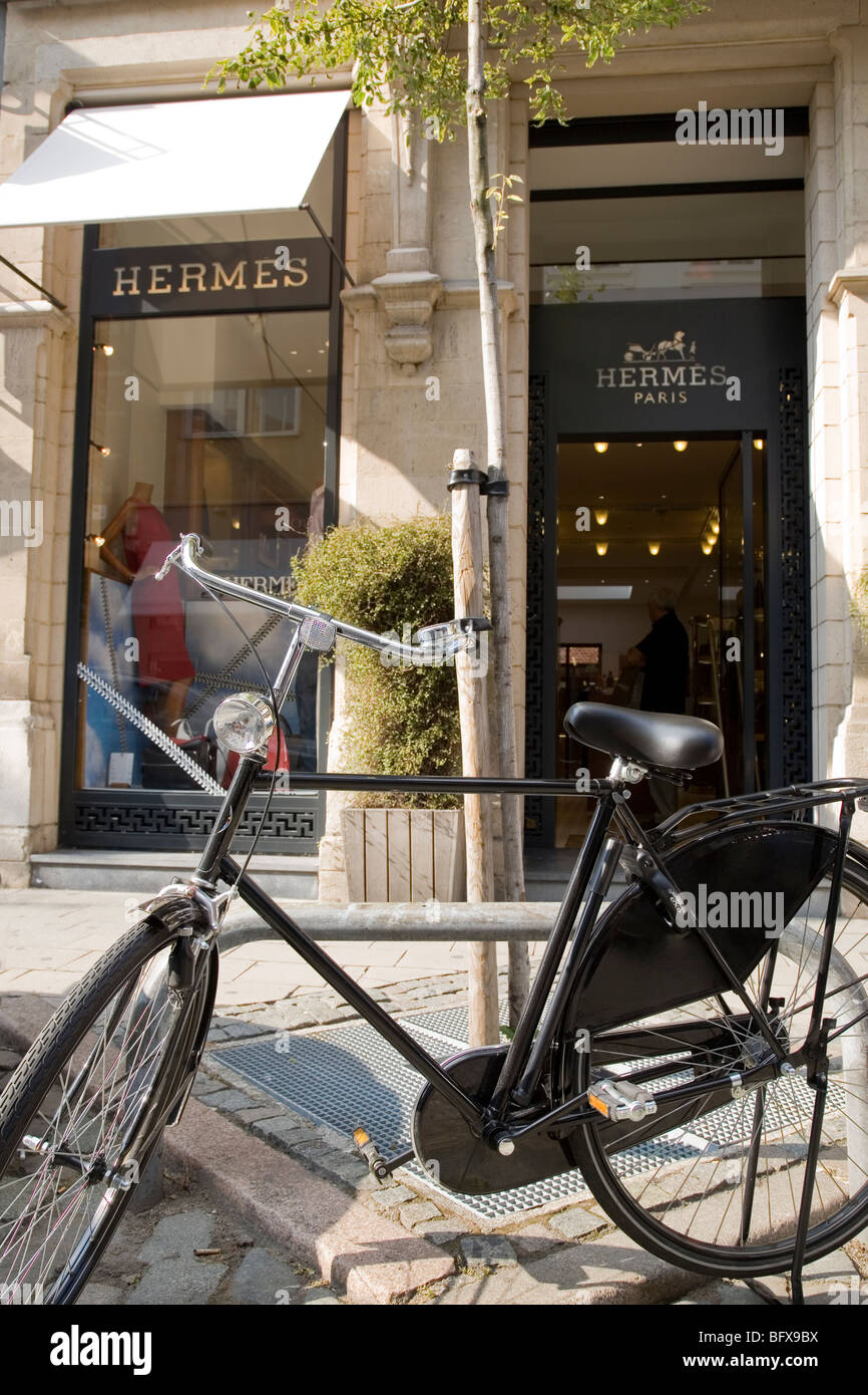 Hermes Shop, Antwerp, Belgium, Europe Stock Photo, Royalty Free ...