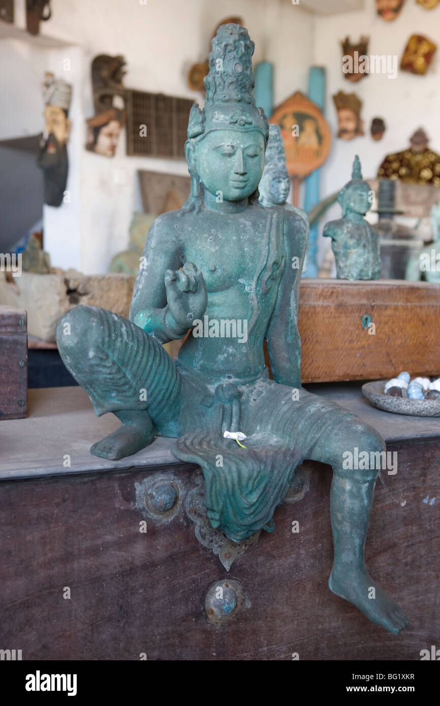 Antique Shop, Hikkaduwa, Sri Lanka Stock Photo, Royalty Free Image