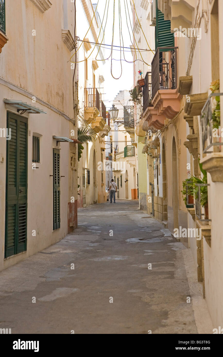 Old Town, Gallipoli, Lecce province, Puglia, Italy, Europe Stock Photo