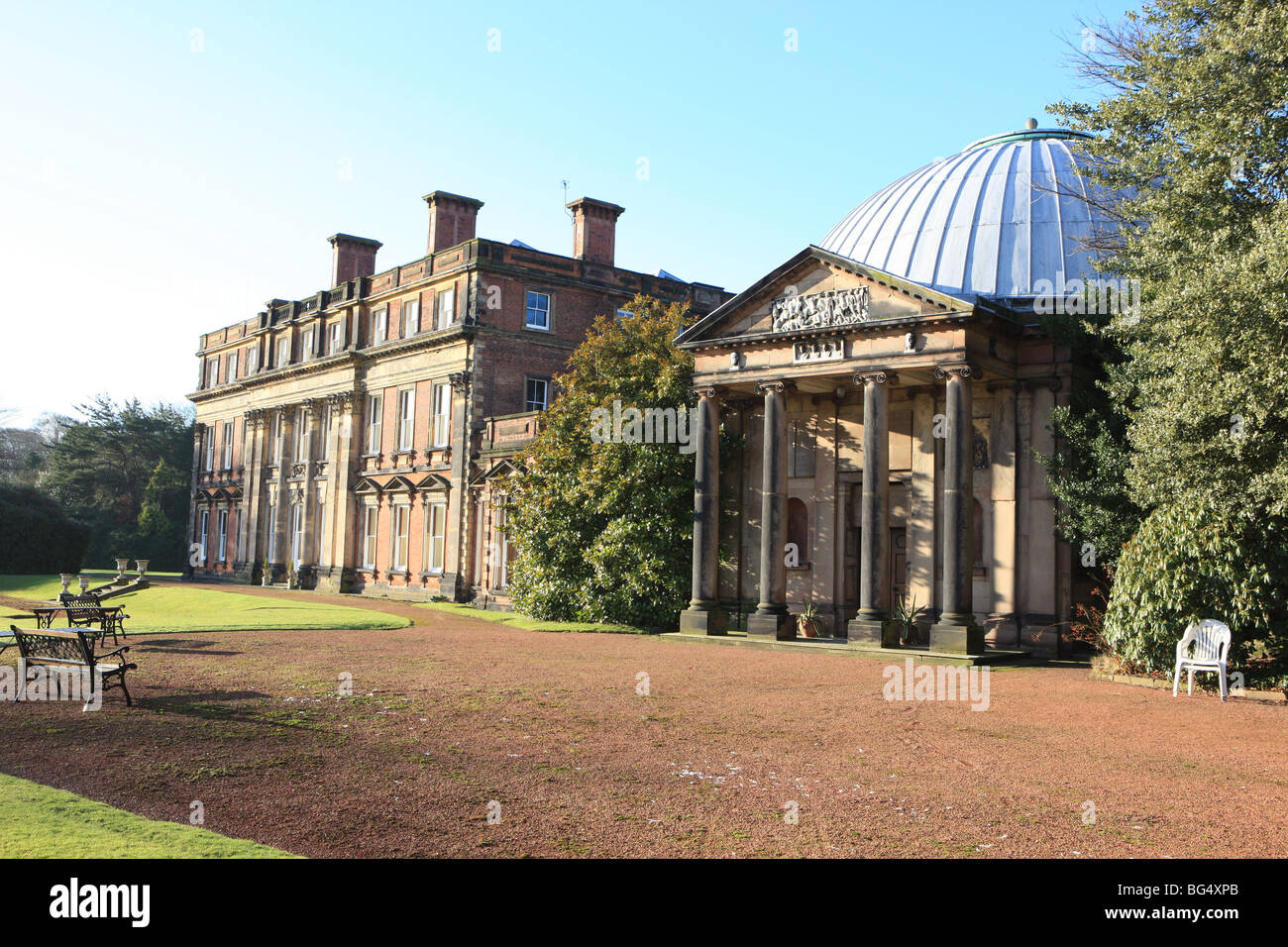 Ince Blundell Hall a Nursing Home run by Augustinian Nuns, in the Stock