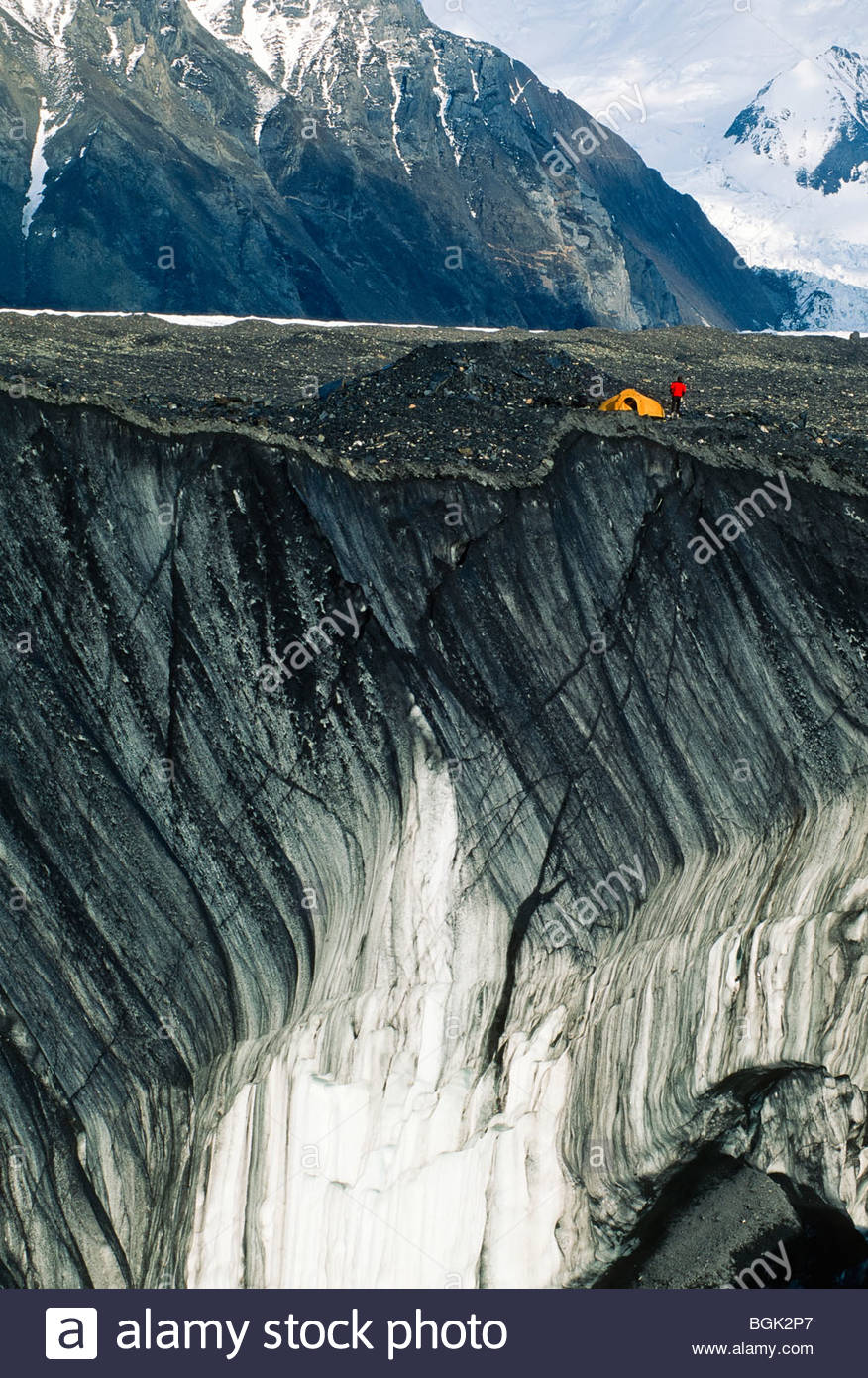 Alaska. Denali National Park. Muldrow Glacier. Alaska Range Traverse